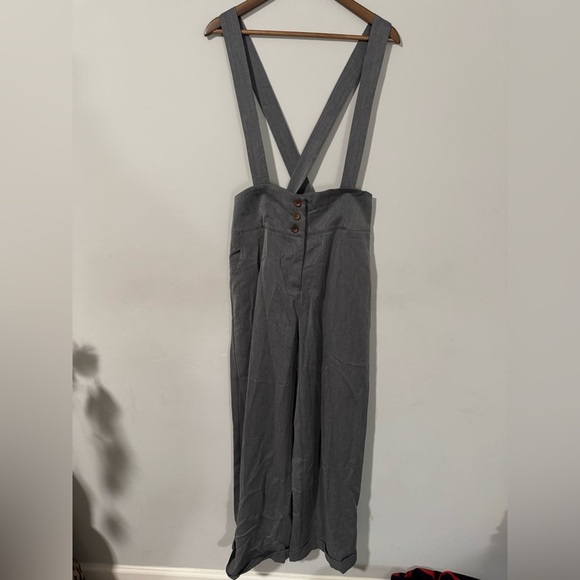 Royal Monk - Gray Jumpsuit Overalls - Picture 2 of 11
